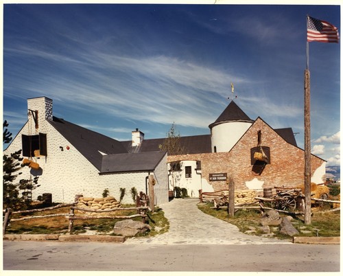 View of the 94th Aero Squadron Headquarters Restaurant in Van Nuys, California