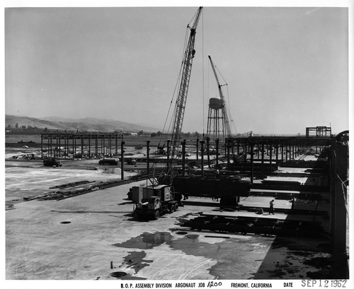 GMC Assembly Plant Under Construction in Fremont, California