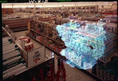 View of the San Jose West Side K-Mart Automotive Department