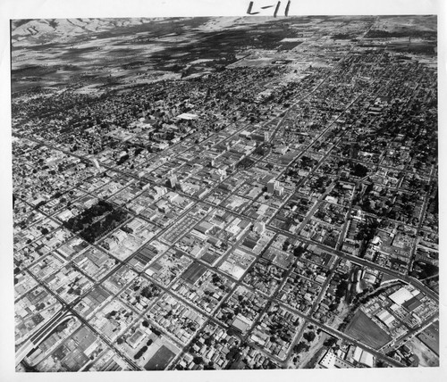 Aerial View of Downtown San Jose, California