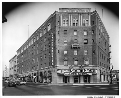 Exterior View of Hotel Sainte Claire in San Jose, California