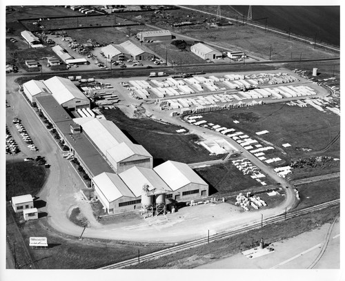 Aerial View of Keasbey and Mattison Co. Century Asbestos Pipe