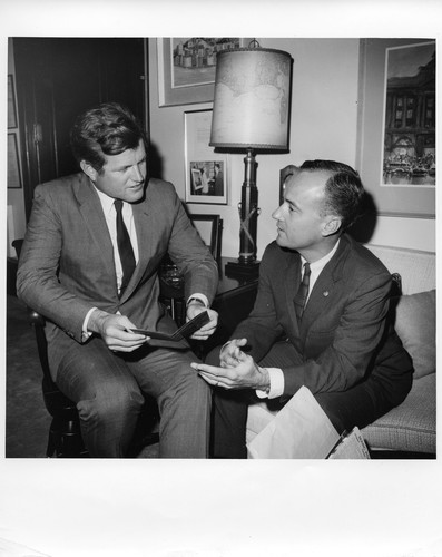 Ted Kennedy and Marcel Poche (Appelate Justice and Judge)