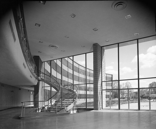 Staircase and Lobby of the 1958-2005 San Jose City Hall Building