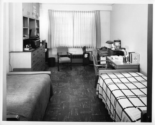 View of a Dormitory Room at Santa Clara University