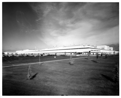 Exterior View of the Fremont General Motors Corporation Building