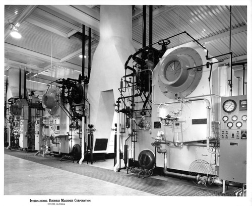 Machinery Inside the IBM San Jose Building