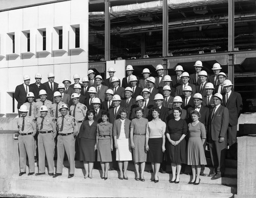 Christmas 1962 Group Portrait of Employees of the Fremont General Motors Plant