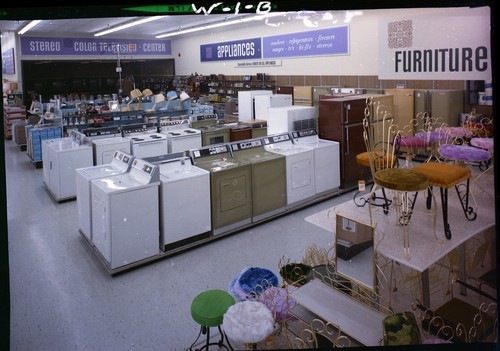 View of the San Jose West Side K-Mart Home Appliances Department