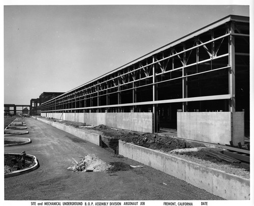 GMC Assembly Plant Under Construction in Fremont, California