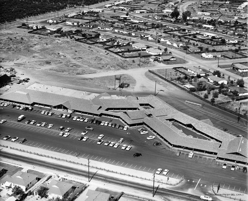 Aerial View of the San Jose Cambrian Park Plaza Shopping Center