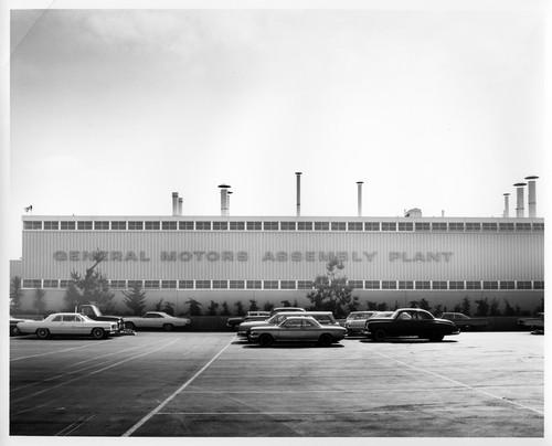 Partial View of the General Motors Corporation Assembly Plant and Parking Lot