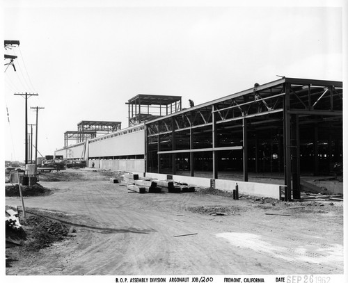 GMC Assembly Plant Under Construction in Fremont, California