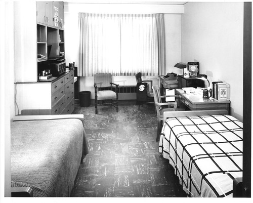 View of a Dormitory Room at Santa Clara University