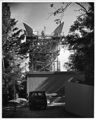 View of the Loma Prieta Pacific Telephone and Telegraph Communications Tower