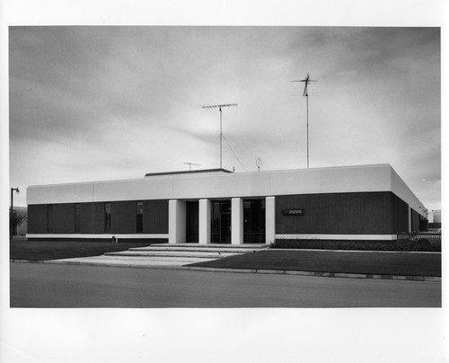 View of the Front of the TFT Time and Frequency Technology, Inc. Building