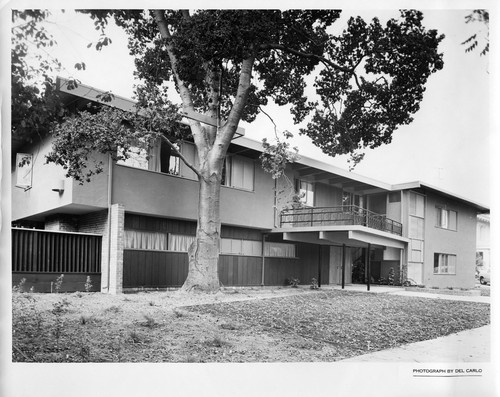 Exterior View of the San Jose State College Kappa Alpha Theta Sorority House