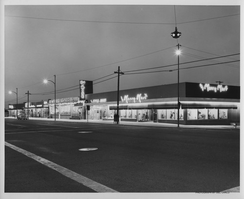 Store Fronts of the Santa Clara Bi-Wise Market and Merry Mart Stores