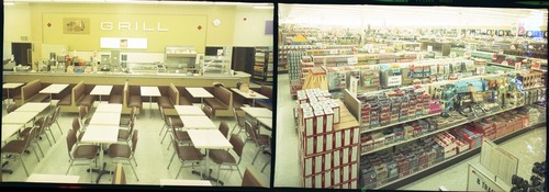 2 Images: San Jose East Side K-Mart Food Court and Housewares Dept