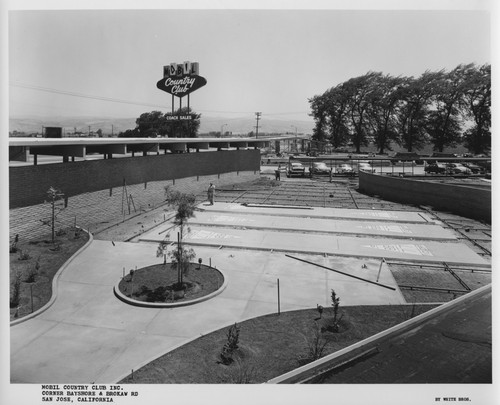 Outdoor Recreation Area of the San Jose Mobil Country Club Under Construction