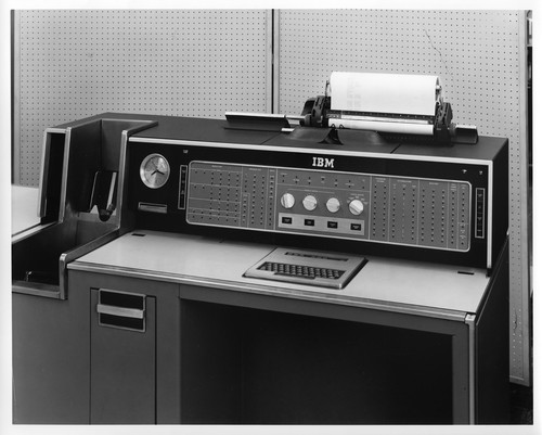 Image Showing an IBM Data Processing System