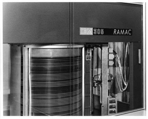 Detail Shot of an IBM RAMAC 305 Data Processing Component