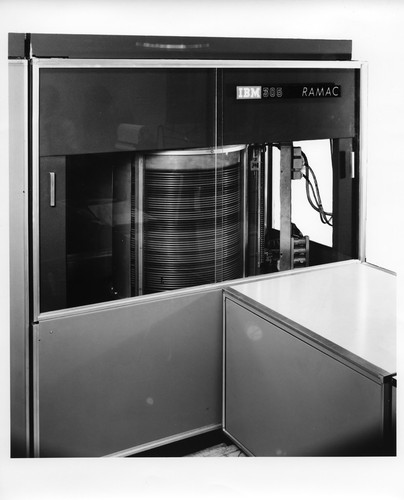 Detail Shot of an IBM RAMAC 305 Data Processing Component — Calisphere