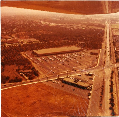 Aerial View of a San Jose, California K-Mart