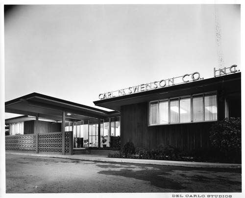 Exterior of the Carl N. Swenson Co., Inc. Building Contractors Offices