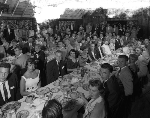 San Jose State College Phi Epsilon Kappa Banquet at Red Barn