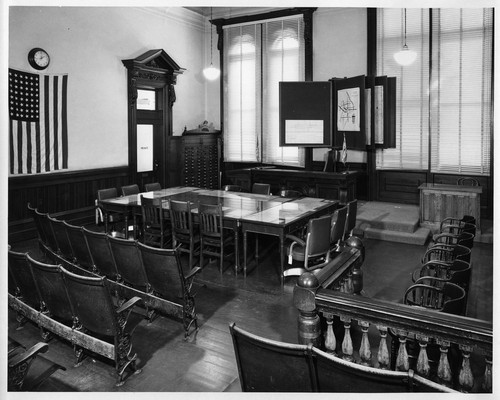 View of the Old San Jose City Hall Council Chambers