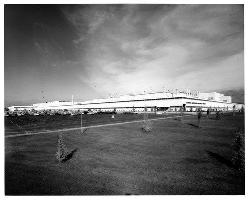 Exterior View of the Fremont General Motors Corporation Building