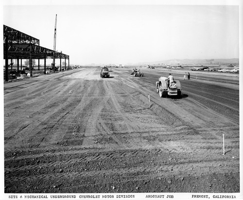 GMC Assembly Plant Under Construction in Fremont, California