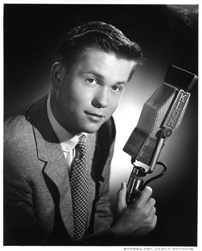 Portrait of KLOK Radio Personality Frank Darien, Jr