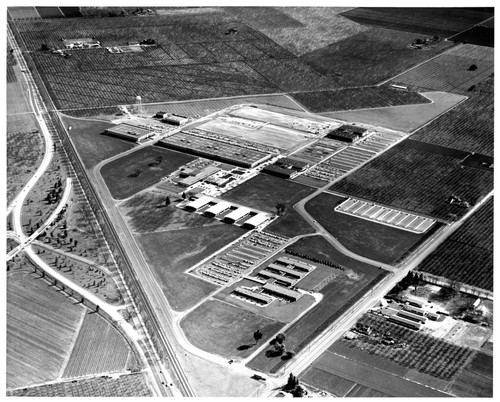 Aerial View of IBM San Jose Building 25 During Construction