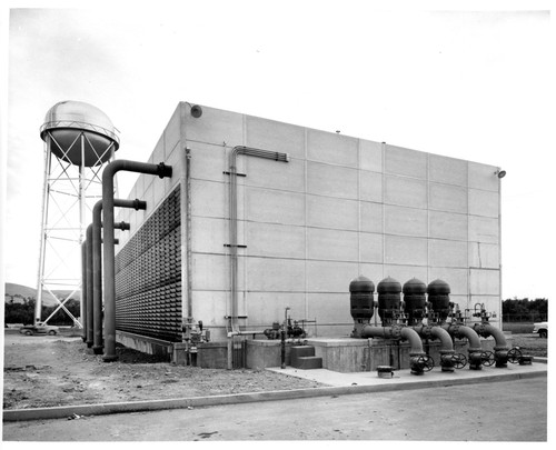 Exterior View of IBM San Jose Power Plant Building