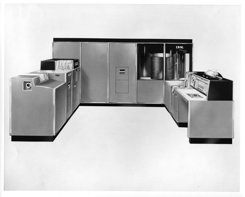 Image Showing an IBM RAMAC 305 Data Processing System