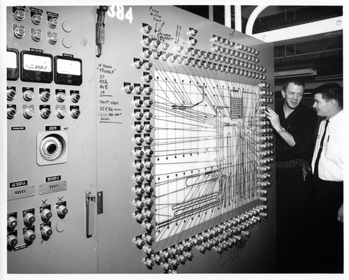 Conveyor Belt Control Panel of the Fremont GMC Automobile Assembly Plant