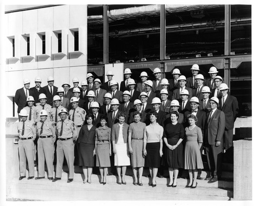 Christmas 1962 Group Portrait of Employees of the Fremont General Motors Plant