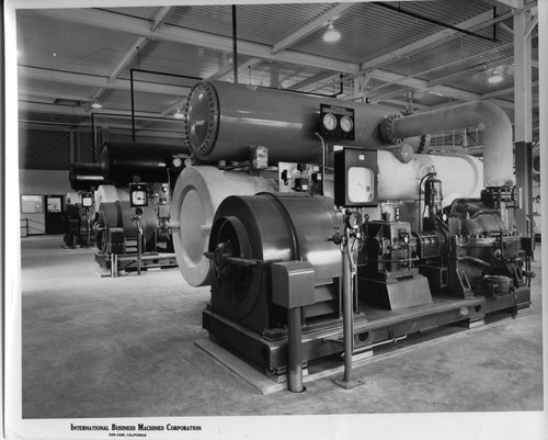 Machinery Inside the IBM San Jose Building