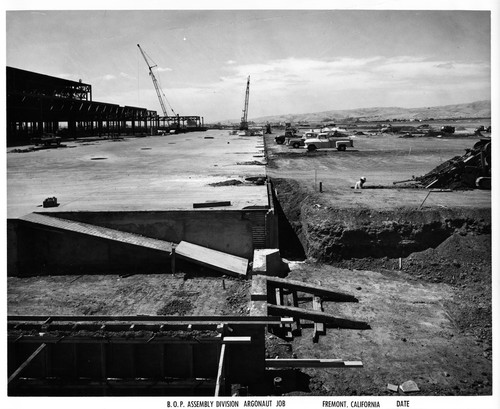 GMC Assembly Plant Under Construction in Fremont, California