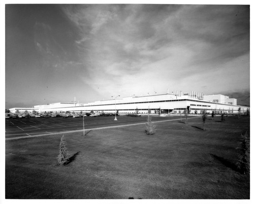 Exterior View of the Fremont General Motors Corporation Building