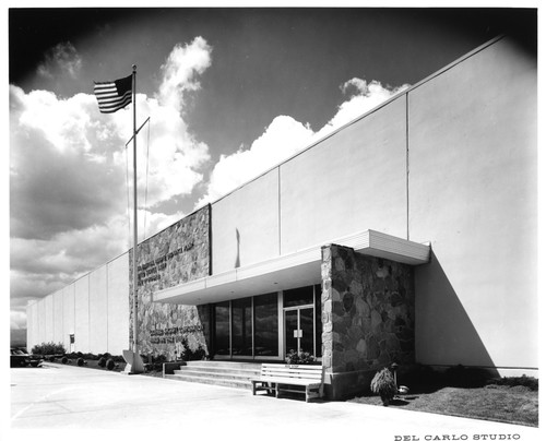 Front Entrance of Lookheed Aircraft Corporation (Missile & Space Divison)