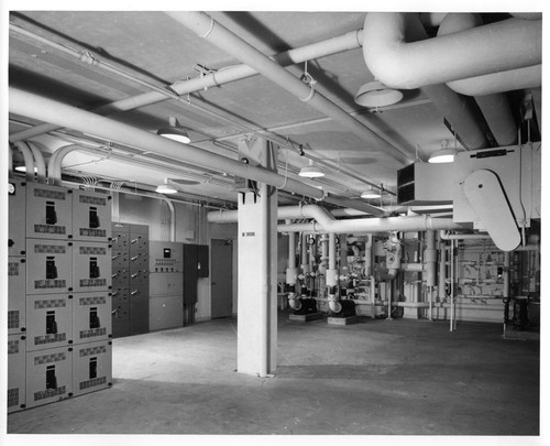 Machinery Inside the IBM San Jose Building