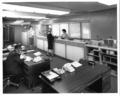 Customer Service Area of a San Jose Bank