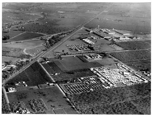 Aerial View of IBM San Jose Building 25 During Construction