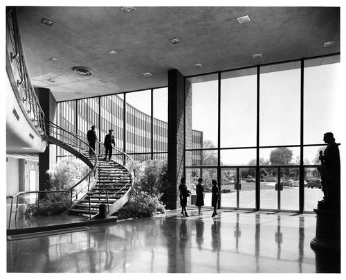 Staircase and Lobby of the 1958-2005 San Jose City Hall Building