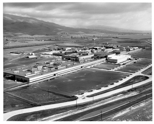 Aerial View of the Fremont, CA General Motors Corporation Complex