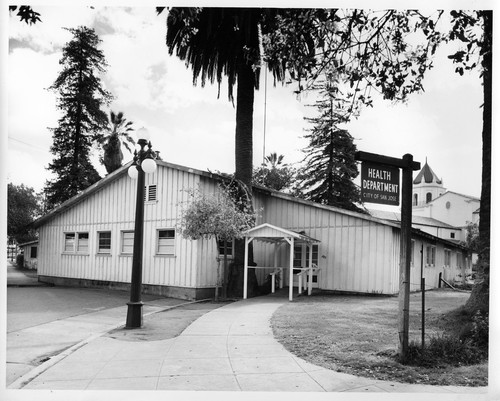 View of the Old City of San Jose Health Department Building