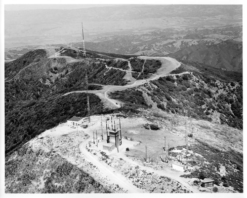 Aerial View of Loma Prieta Pacific Telephone and Telegraph Co